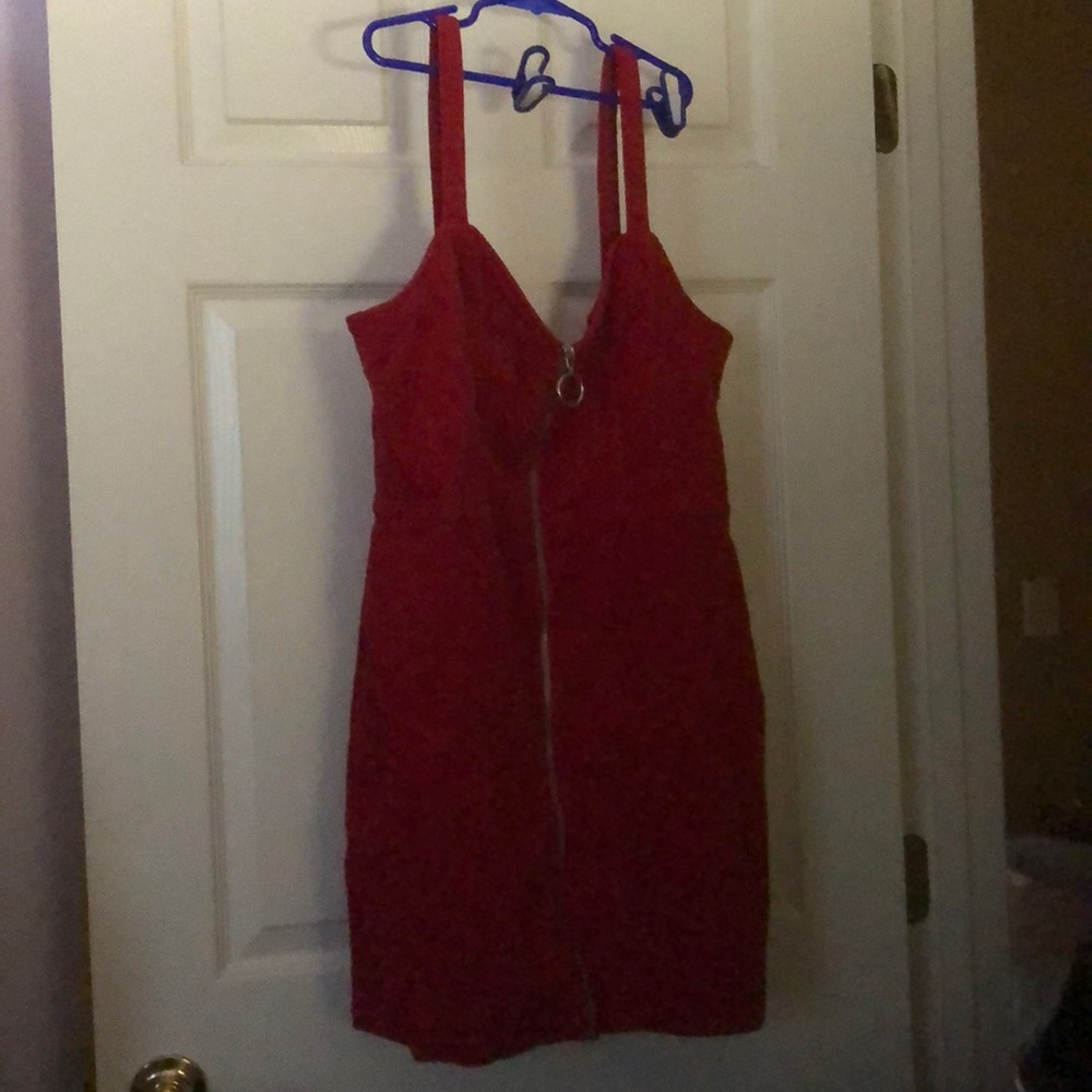 Red dress